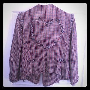 Cotton tweed blazer/jacket